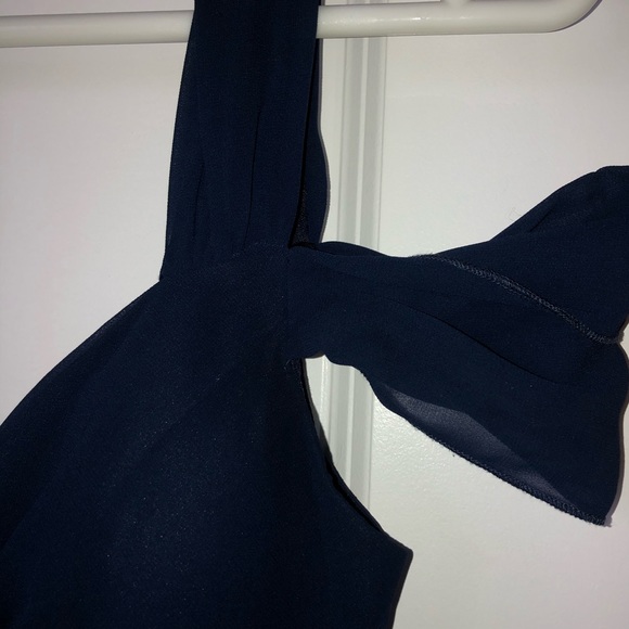 ModCloth | Navy Sweetheart Dress - Picture 2 of 4